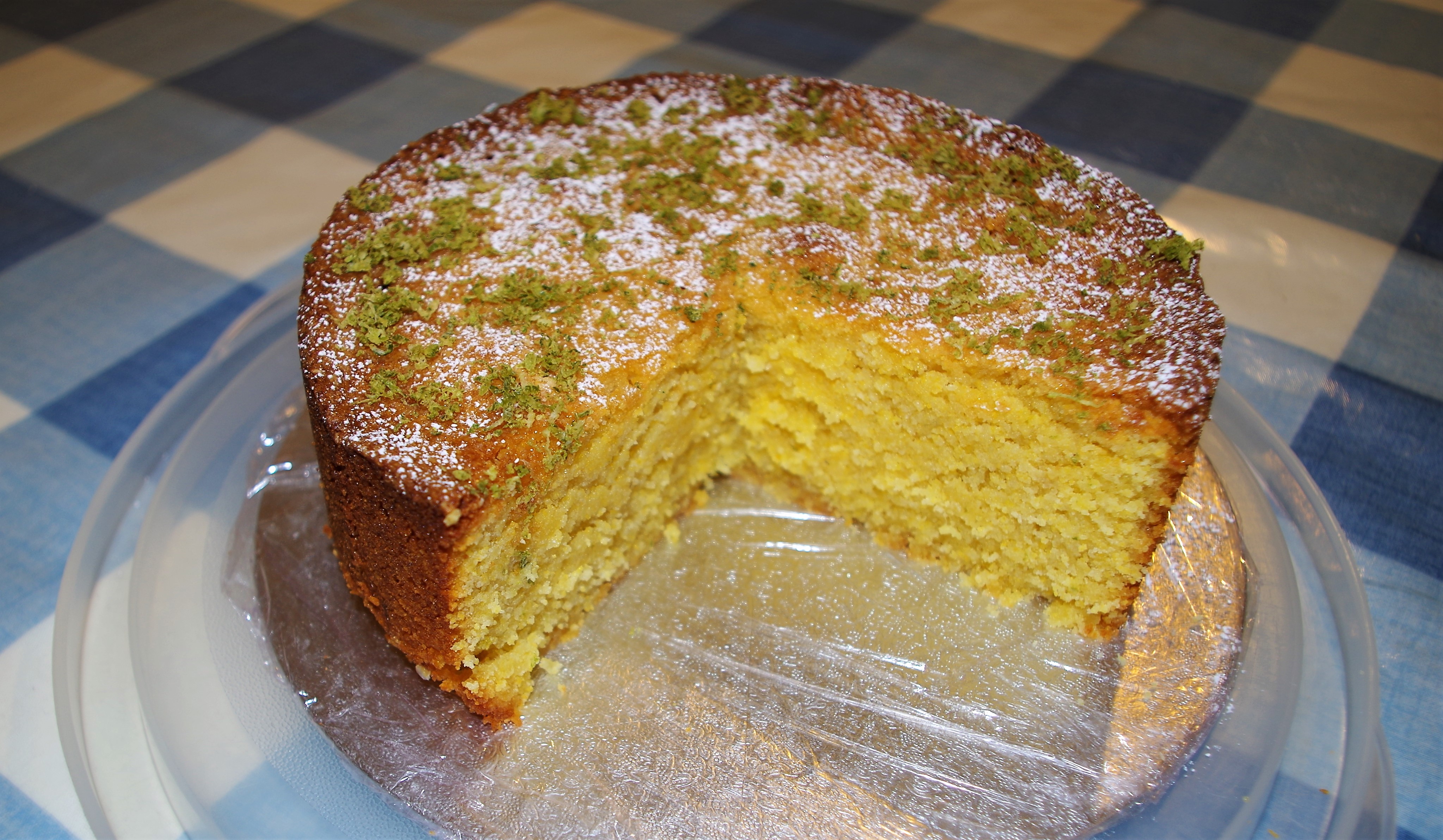 IMGP1989 Thur 18th Jan - Lime & Polenta cake - 8