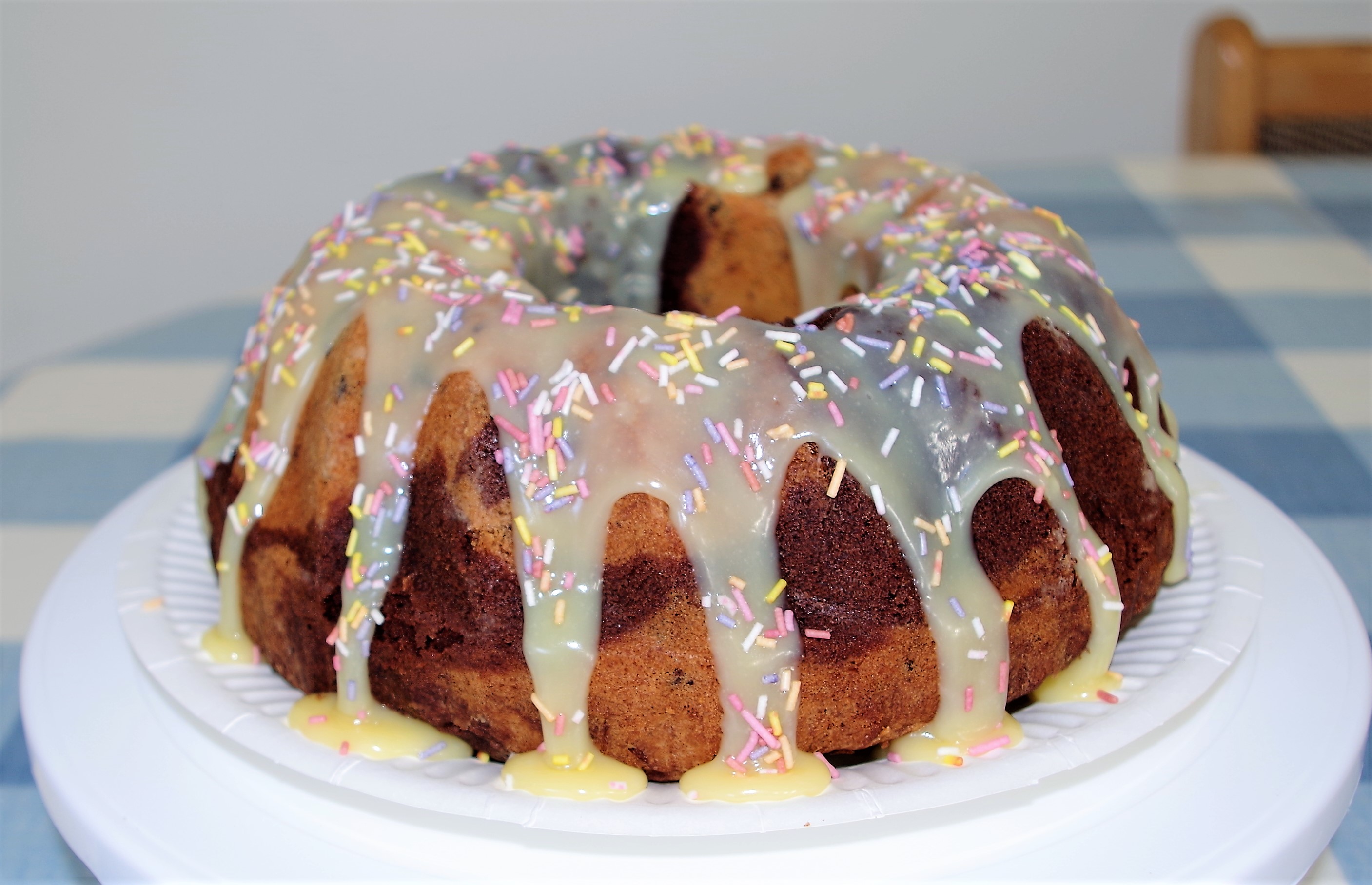 IMGP3383 Wed 12th - Second bundt style cake - for Thursday delivery by Ruth