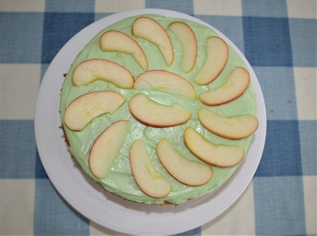 IMGP3480 Thu 27th - 2nd Apple cake from 1 mix 100 cakes book - for CITP food bank