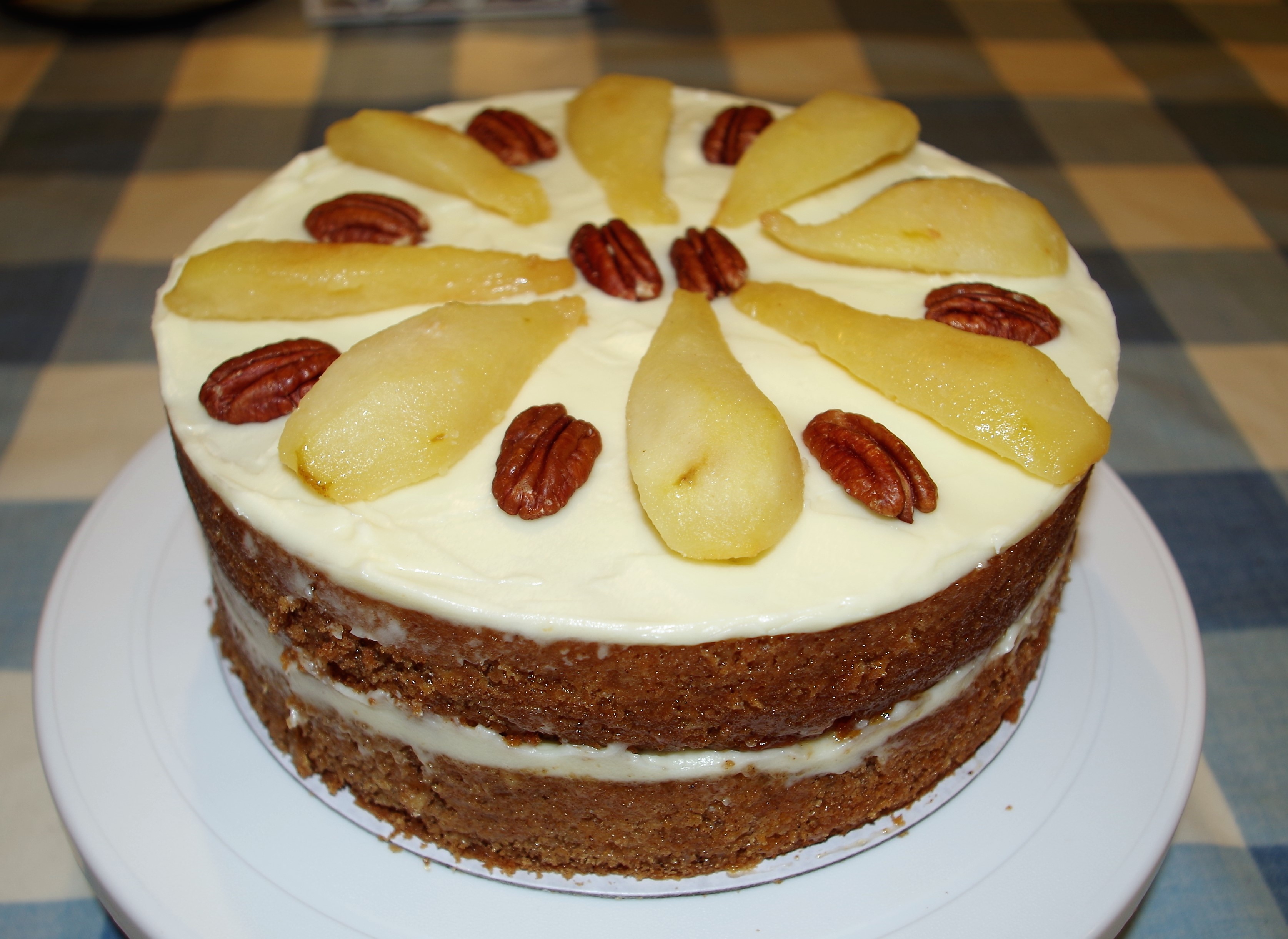 IMGP4656 Sat 23rd - Pecan, Pear & Apricot cake for CITP Sun - 9