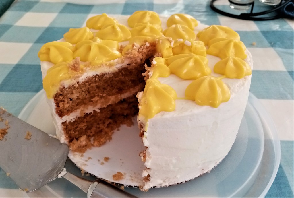 Lemon & White Chocolate Cake